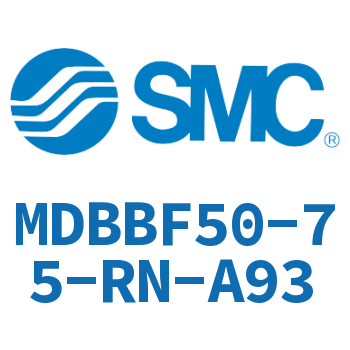 Rod side flange type standard cylinder-MDBBF50-75-RN-A93