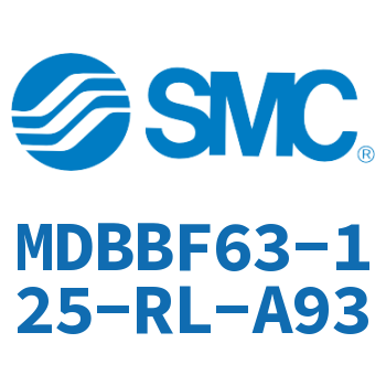 Rod side flange type standard cylinder-MDBBF63-125-RL-A93