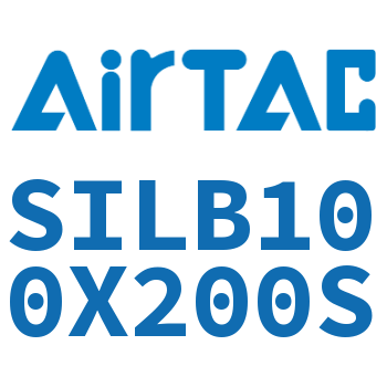 后带锁气缸 SILB100X200S