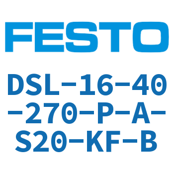 Swing/Rodless Cylinder-DSL-16-40-270-P-A-S20-KF-B