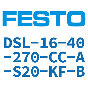 Swing/Rodless Cylinder-DSL-16-40-270-CC-A-S20-KF-B