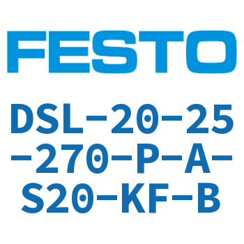 Swing/Rodless Cylinder-DSL-20-25-270-P-A-S20-KF-B