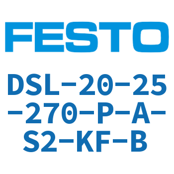 Swing/Rodless Cylinder DSL-20-25-270-P-A-S2-KF-B