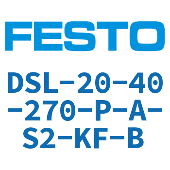 Swing/Rodless Cylinder-DSL-20-40-270-P-A-S2-KF-B