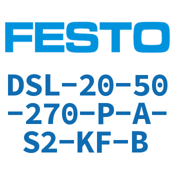 Swing/Rodless Cylinder DSL-20-50-270-P-A-S2-KF-B