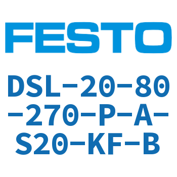 Swing/Rodless Cylinder-DSL-20-80-270-P-A-S20-KF-B