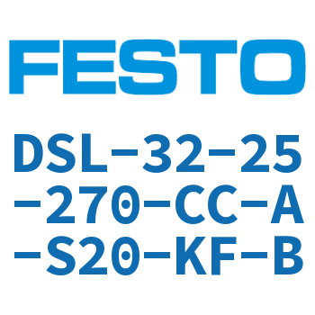 Swing/Rodless Cylinder-DSL-32-25-270-CC-A-S20-KF-B