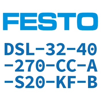 Swing/Rodless Cylinder-DSL-32-40-270-CC-A-S20-KF-B