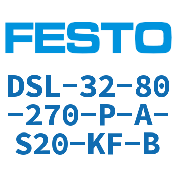 Swing/Rodless Cylinder-DSL-32-80-270-P-A-S20-KF-B