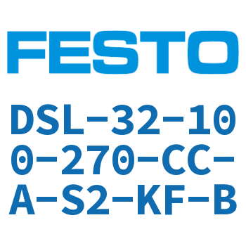 Swing/Rodless Cylinder DSL-32-100-270-CC-A-S2-KF-B