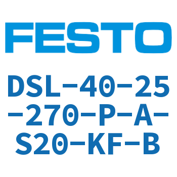 Swing/Rodless Cylinder-DSL-40-25-270-P-A-S20-KF-B