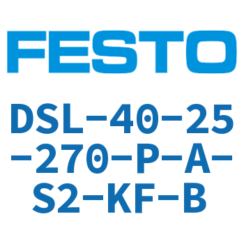 Swing/Rodless Cylinder DSL-40-25-270-P-A-S2-KF-B