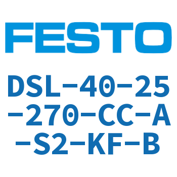 Swing/Rodless Cylinder-DSL-40-25-270-CC-A-S2-KF-B