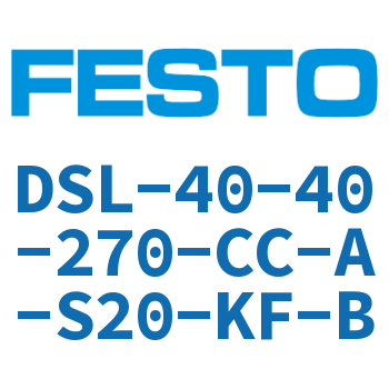 Swing/Rodless Cylinder-DSL-40-40-270-CC-A-S20-KF-B