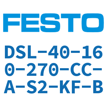 Swing/Rodless Cylinder DSL-40-160-270-CC-A-S2-KF-B
