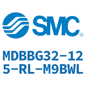 Rodless side flange type standard cylinder-MDBBG32-125-RL-M9BWL