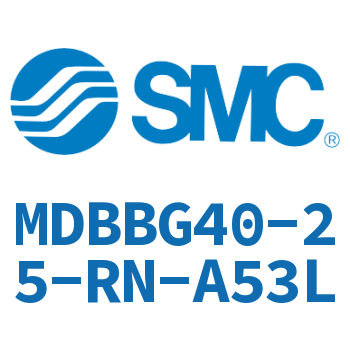 Rodless side flange type standard cylinder-MDBBG40-25-RN-A53L