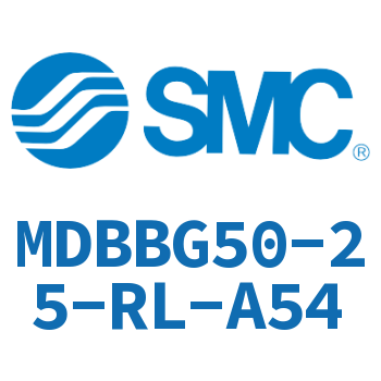 Rodless side flange type standard cylinder-MDBBG50-25-RL-A54