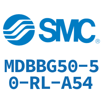 Rodless side flange type standard cylinder-MDBBG50-50-RL-A54