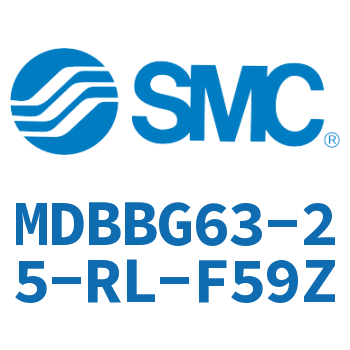 Rodless side flange type standard cylinder-MDBBG63-25-RL-F59Z