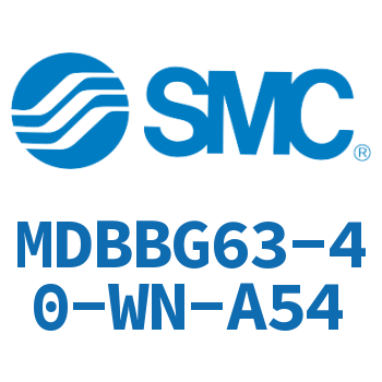 Rodless side flange type standard cylinder-MDBBG63-40-WN-A54