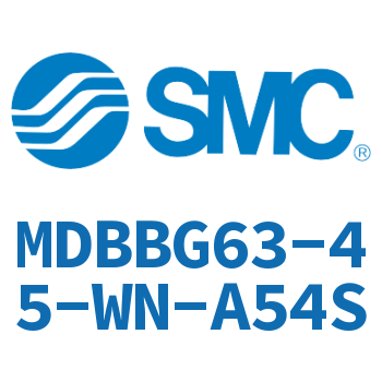 Rodless side flange type standard cylinder-MDBBG63-45-WN-A54S