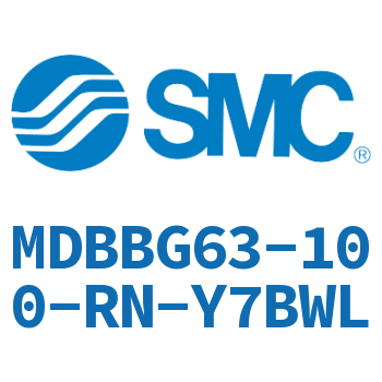 Rodless side flange type standard cylinder-MDBBG63-100-RN-Y7BWL