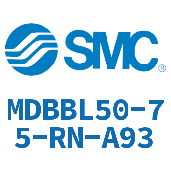 Axial foot type standard cylinder-MDBBL50-75-RN-A93