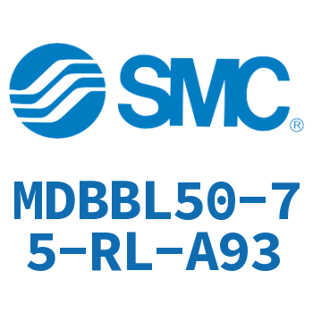 Axial foot type standard cylinder-MDBBL50-75-RL-A93