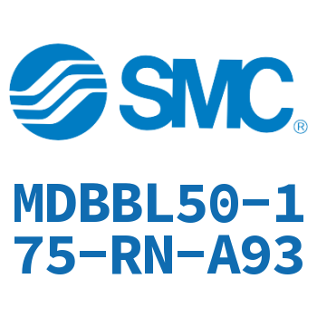 Axial foot type standard cylinder-MDBBL50-175-RN-A93