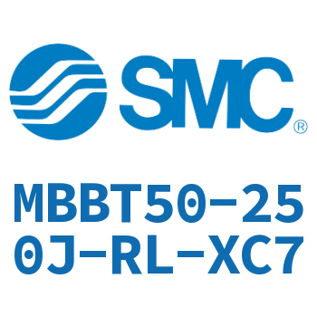 Intermediate trunnion type standard cylinder-MBBT50-250J-RL-XC7