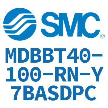 Intermediate trunnion type standard cylinder-MDBBT40-100-RN-Y7BASDPC