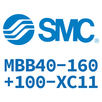 标准气缸-MBB40-160+100-XC11