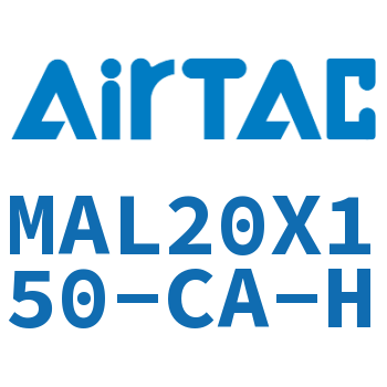 铝合金迷你气缸 MAL20X150-CA-H