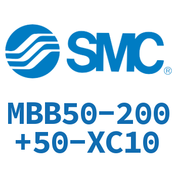 标准气缸-MBB50-200+50-XC10