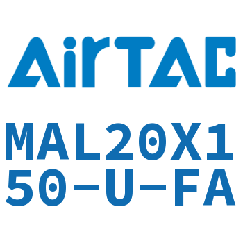 铝合金迷你气缸 MAL20X150-U-FA