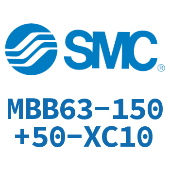 标准气缸-MBB63-150+50-XC10