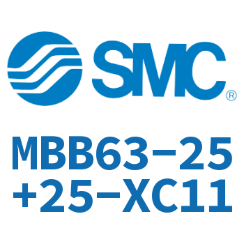 标准气缸-MBB63-25+25-XC11