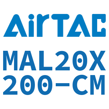 铝合金迷你气缸 MAL20X200-CM
