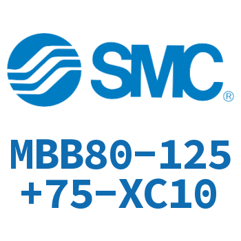 标准气缸-MBB80-125+75-XC10