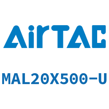 铝合金迷你气缸 MAL20X500-U