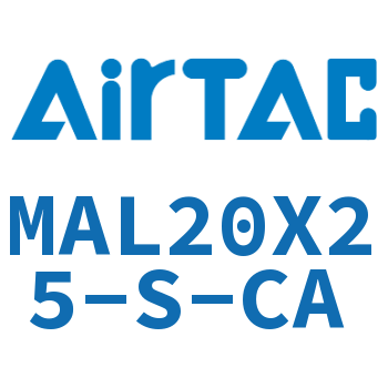 铝合金迷你气缸 MAL20X25-S-CA