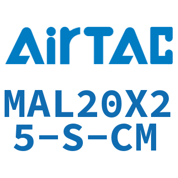 铝合金迷你气缸 MAL20X25-S-CM