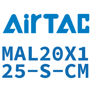 铝合金迷你气缸 MAL20X125-S-CM