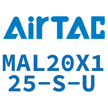 铝合金迷你气缸 MAL20X125-S-U