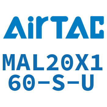 铝合金迷你气缸 MAL20X160-S-U