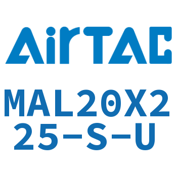 铝合金迷你气缸 MAL20X225-S-U