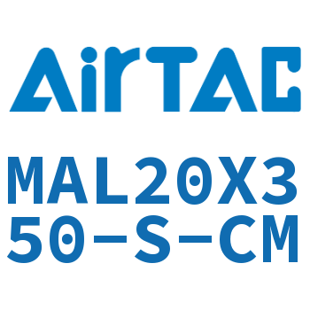 铝合金迷你气缸 MAL20X350-S-CM