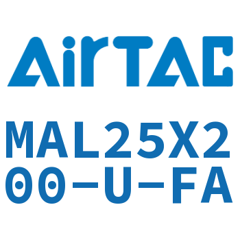 铝合金迷你气缸 MAL25X200-U-FA