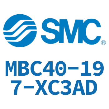 单耳环型标准气缸-MBC40-197-XC3AD